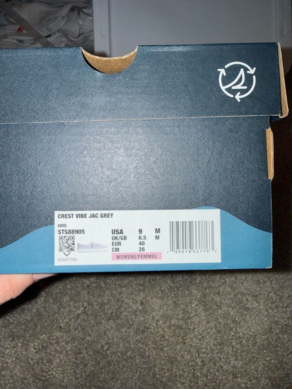 NWT Sperry Women Gray Boat Shoes - Picture 4 of 5
